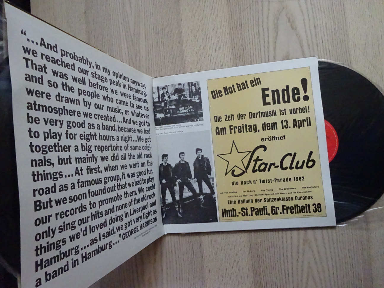 IN THE BEGINNING, THE BEATLES AND TONY SHERIDAN, LP