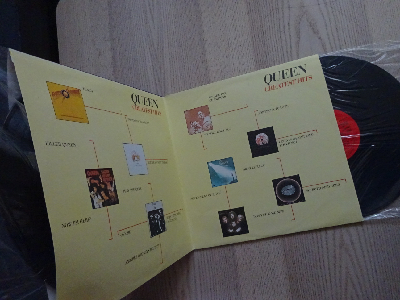 QUEEN, GREATEST HITS, GRAMODESKA