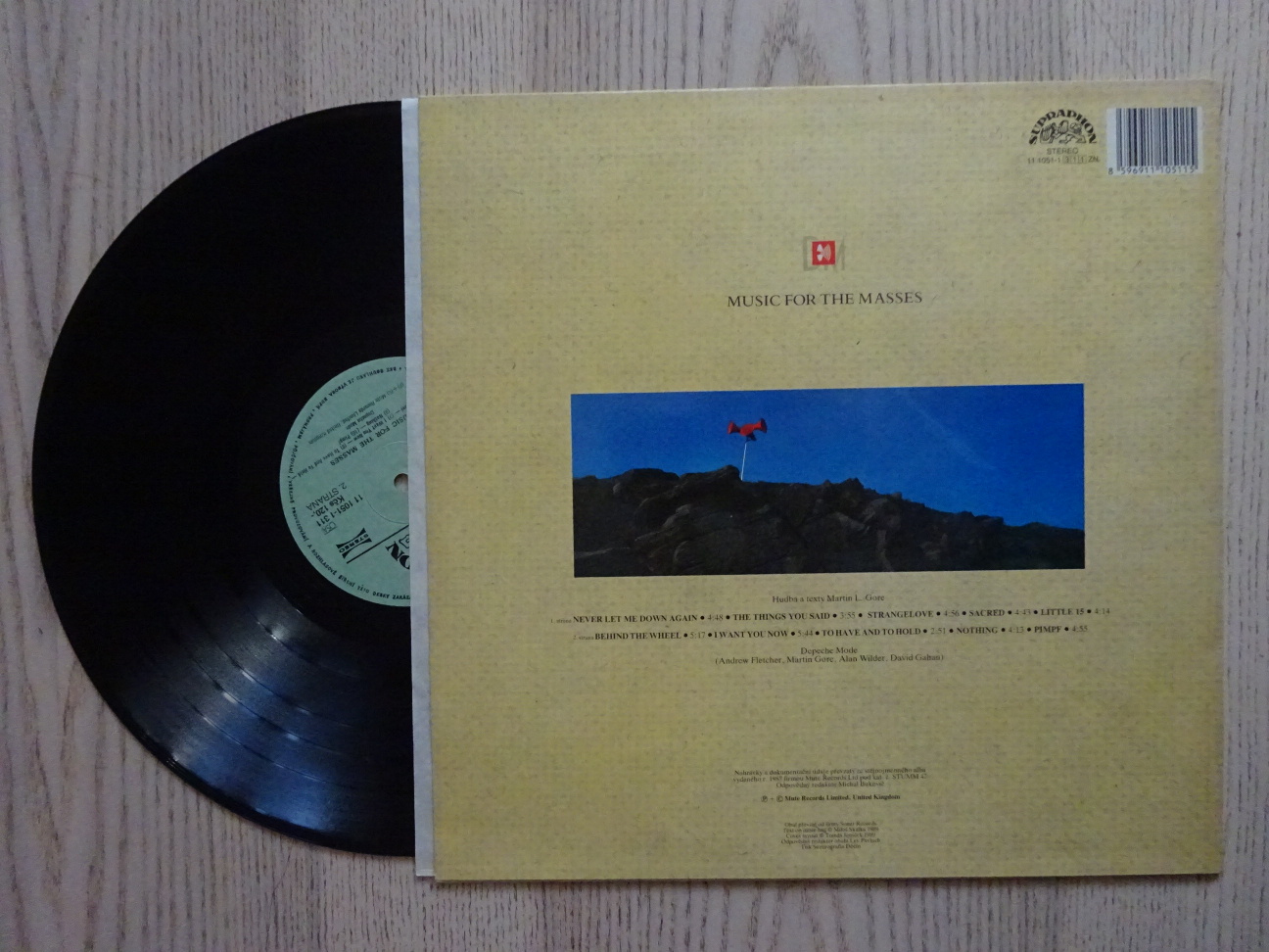 DEPECHE MODE, MUSIC FOR THE MASSES, GRAMODESKA