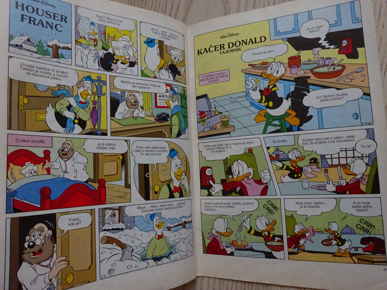 MICKEY MOUSE, KOMIKS, DISNEY, 14/1993