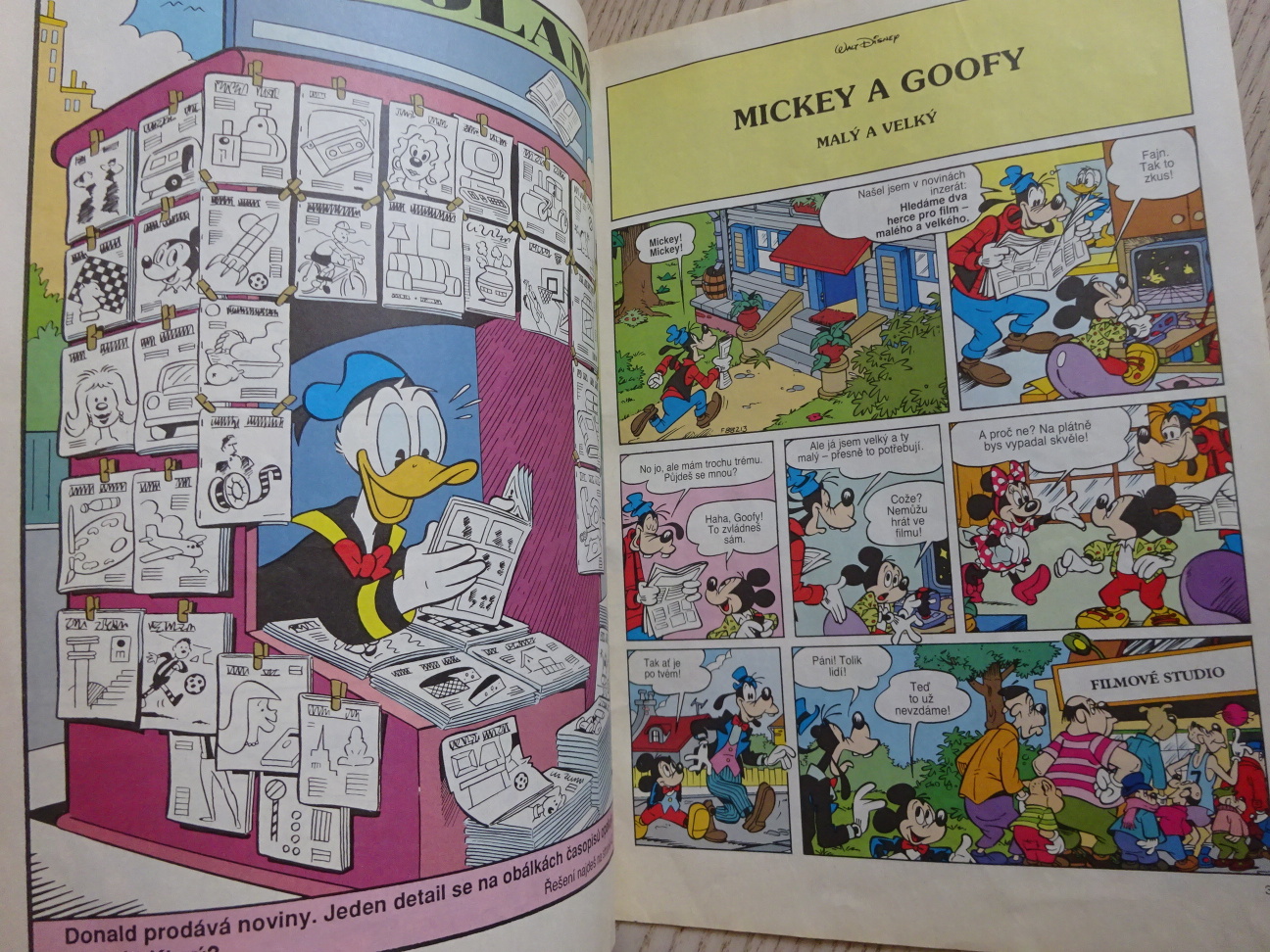 MICKEY MOUSE, KOMIKS, DISNEY, 17/1993