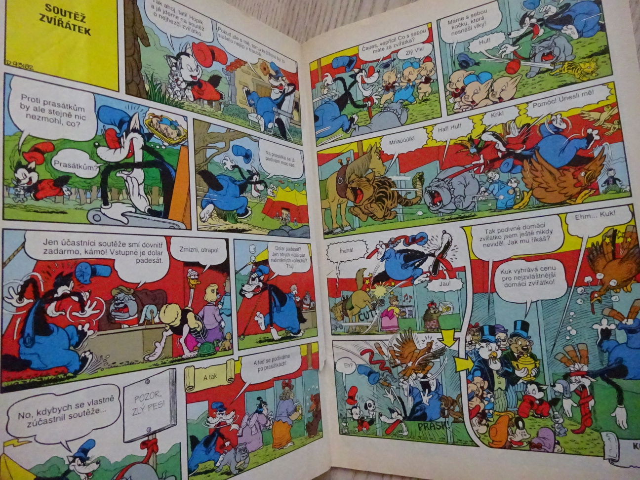 MICKEY MOUSE, KOMIKS, DISNEY, 8/1995