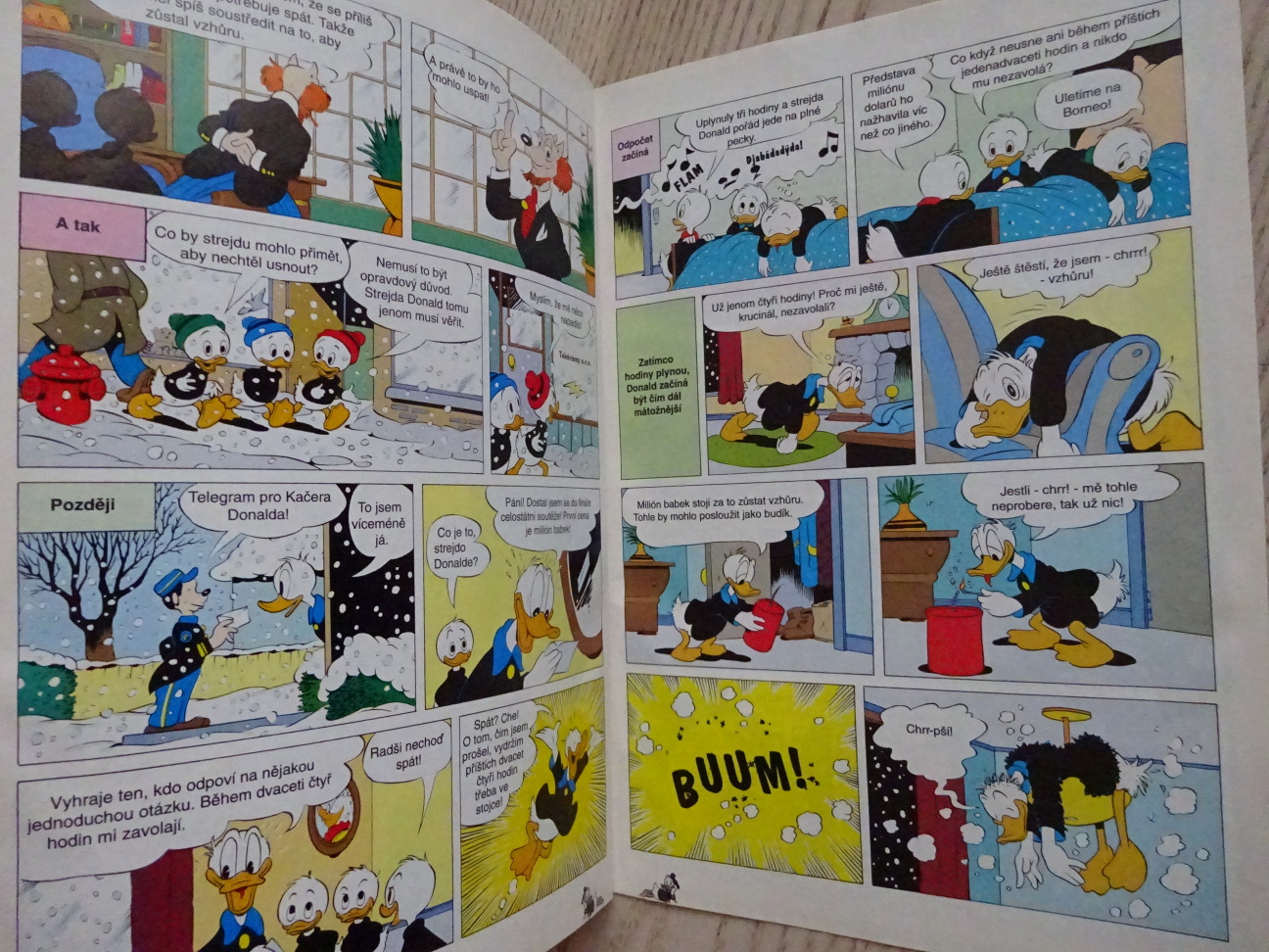 KAČER DONALD, 3/96, komiks DISNEY