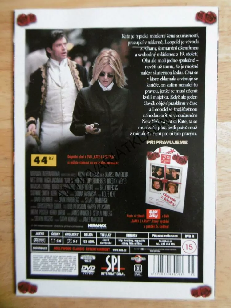 KATE A LEOPOLD, DVD FILM
