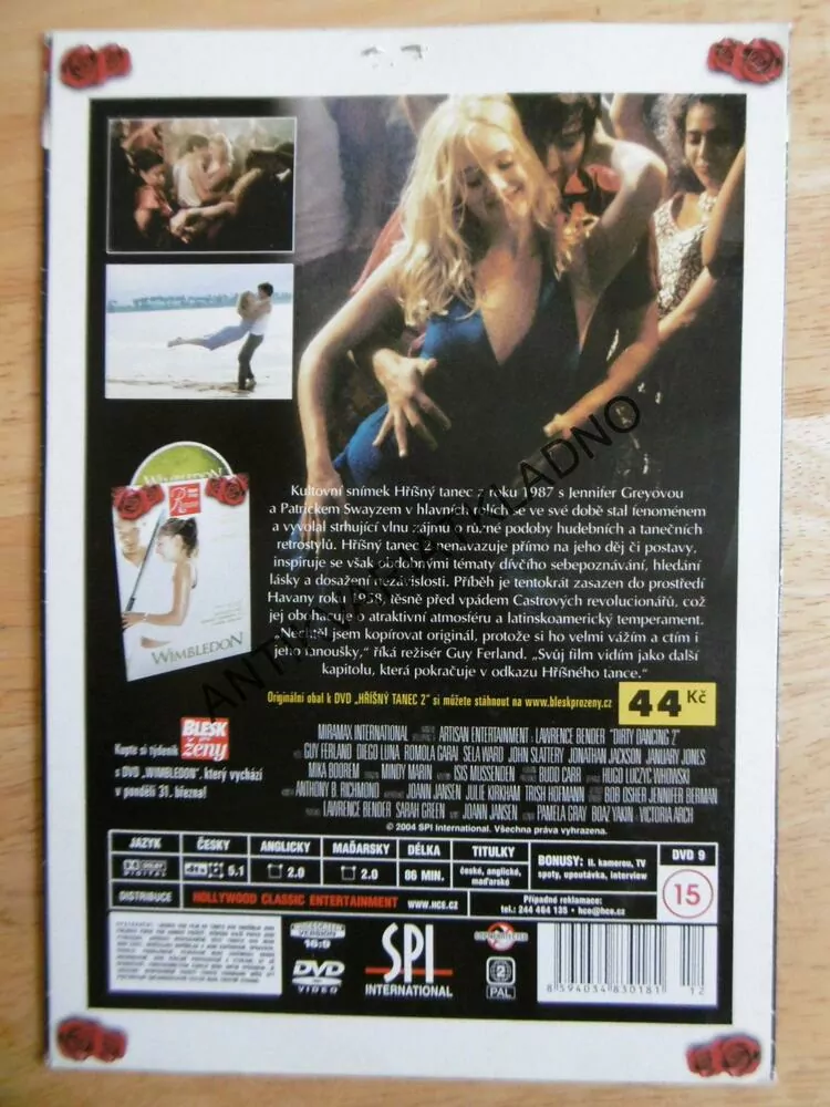 HŘÍŠNÝ TANEC 2., DVD FILM 