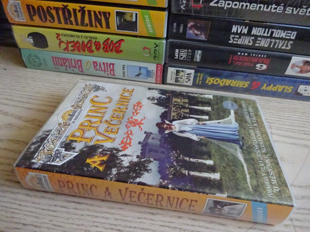 PRINC A VEČERNICE, POHÁDKA, VHS VIDEOKAZETA