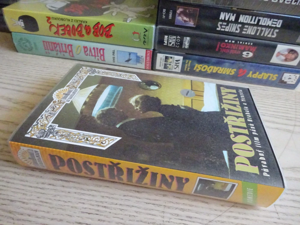 POSTŘIŽINY, VHS VIDEOKAZETA