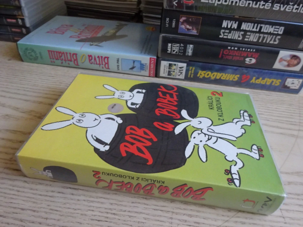 BOB A BOBEK, KRÁLÍCI Z KLOBOUKU 2, VHS VIDEOKAZETA