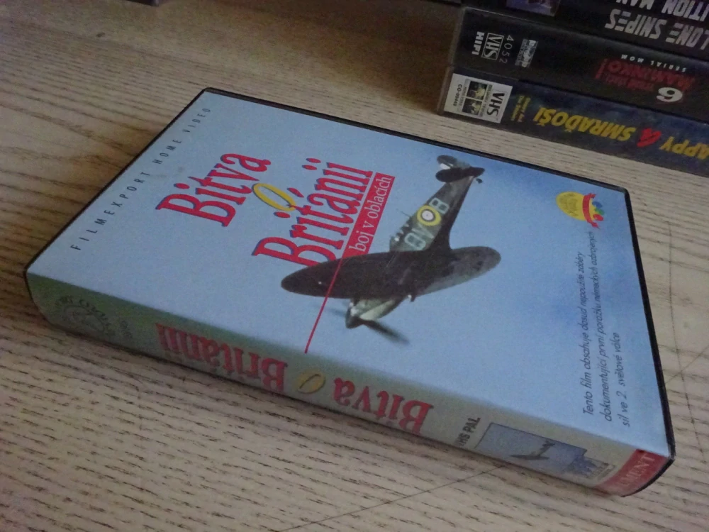 BITVA O BRITÁNII, BOJ V OBLACÍCH, VHS VIDEOKAZETA