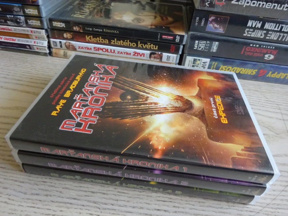 MARŤANSKÁ KRONIKA 1-3, KOMPLET, DVD FILM