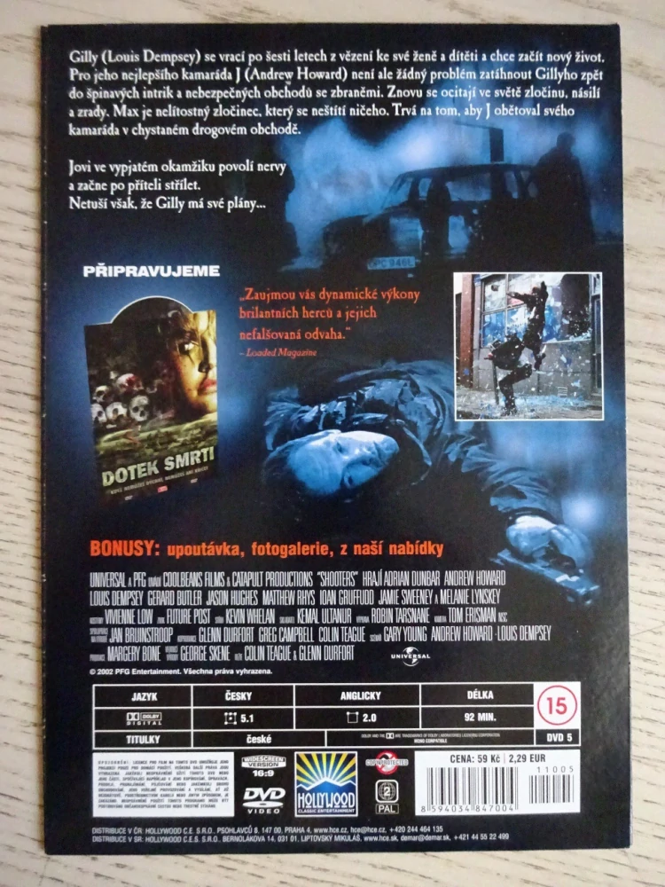 STŘELCI, DVD FILM