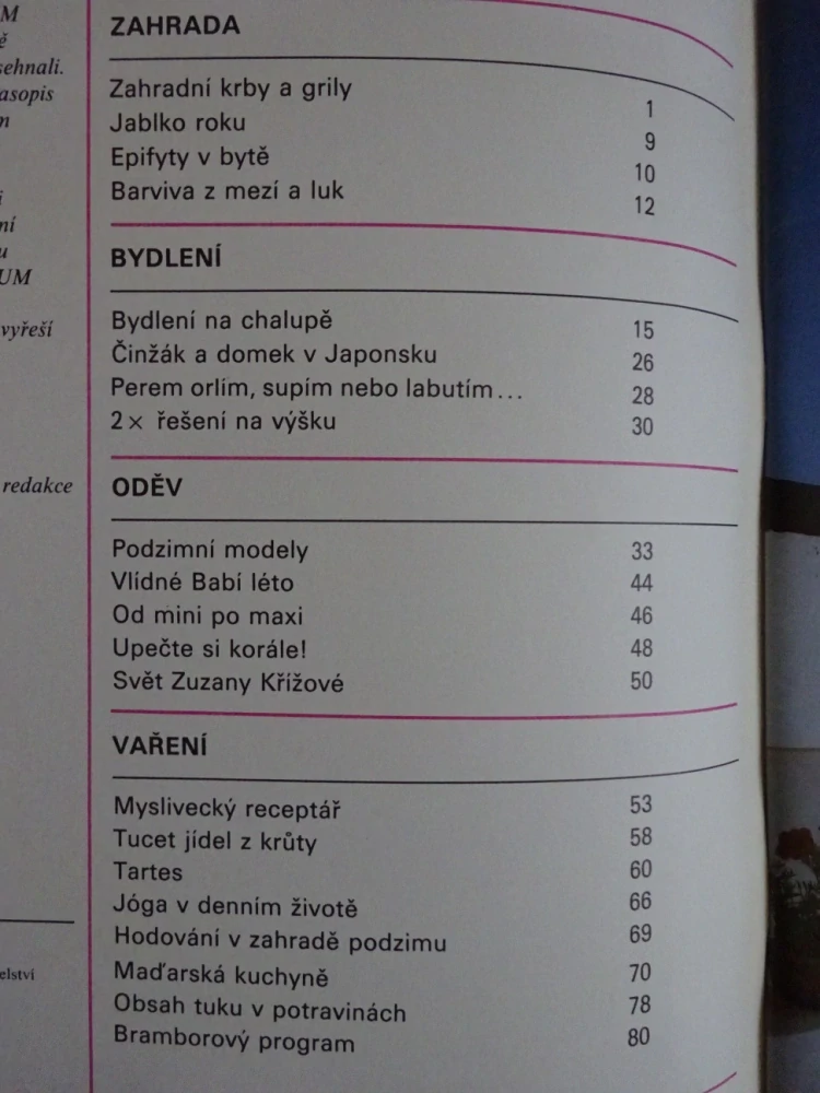 UM - MAGAZÍN ZÁJMŮ A ZÁLIB, PODZIM 1989