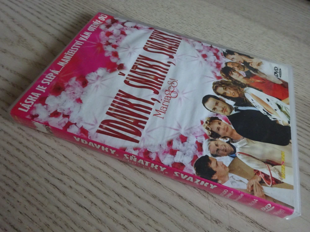 VDAVKY, SŇATKY, SVAZKY, DVD FILM