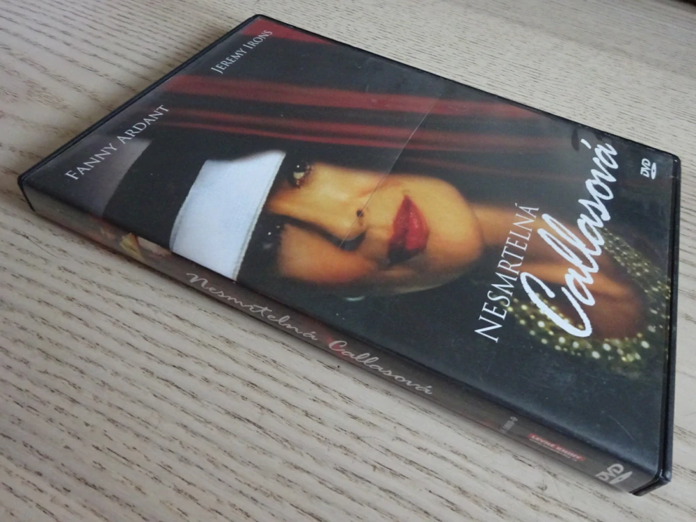 NESMRTELNÁ CALLASOVÁ, DVD FILM
