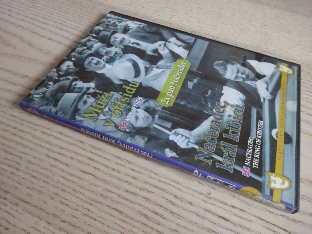 MUŽI V OFFSIDU, NAČERADEC, KRÁL KIBICŮ, 2X NAČERADEC, DVD FILM ČR