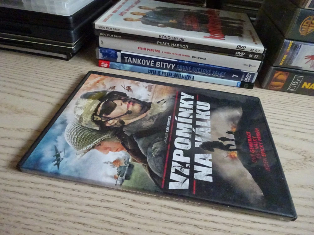 VZPOMÍNKY NA VÁLKU, DVD FILM
