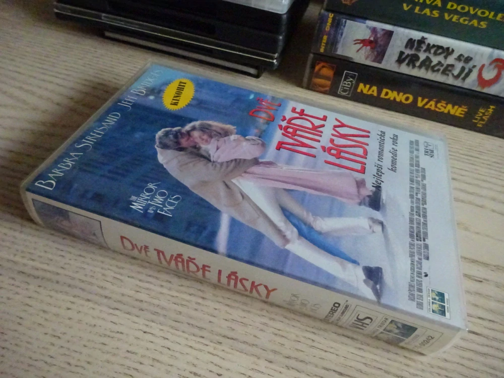 DVĚ TVÁŘE LÁSKY, VHS VIDEOKAZETA