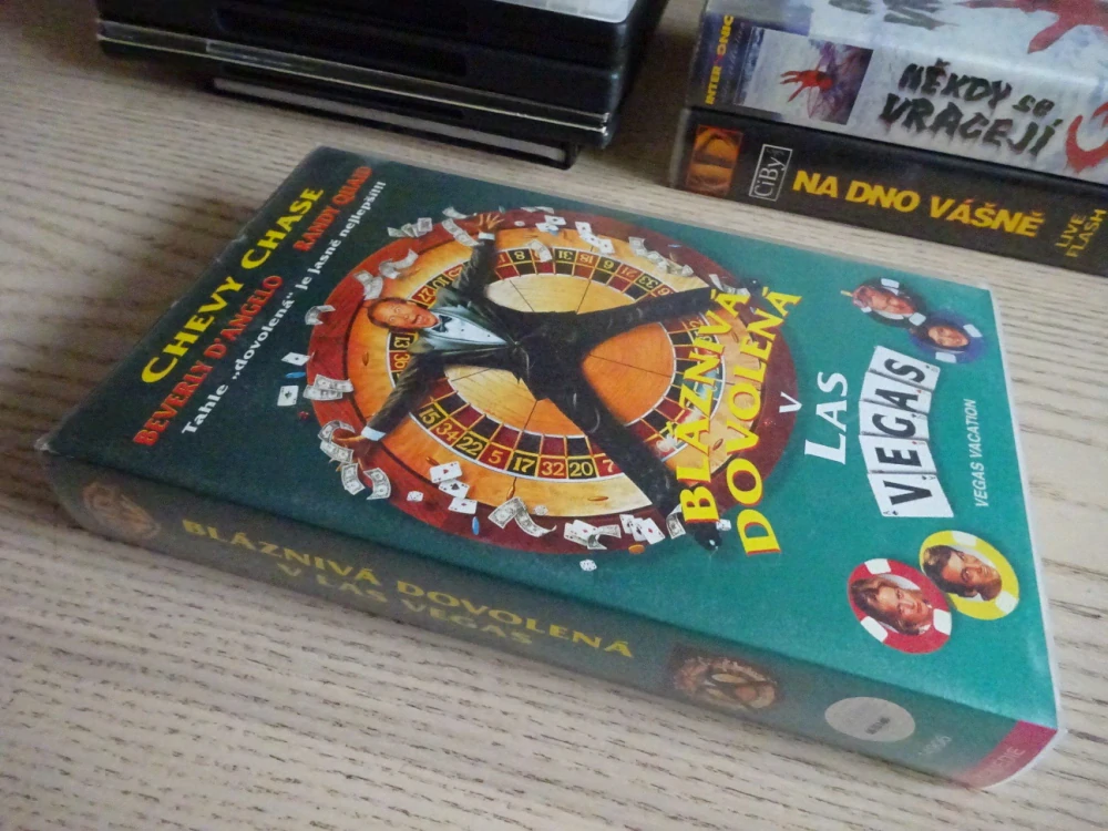 BLÁZNIVÁ DOVOLENÁ V LAS VEGAS, VHS VIDEOKAZETA