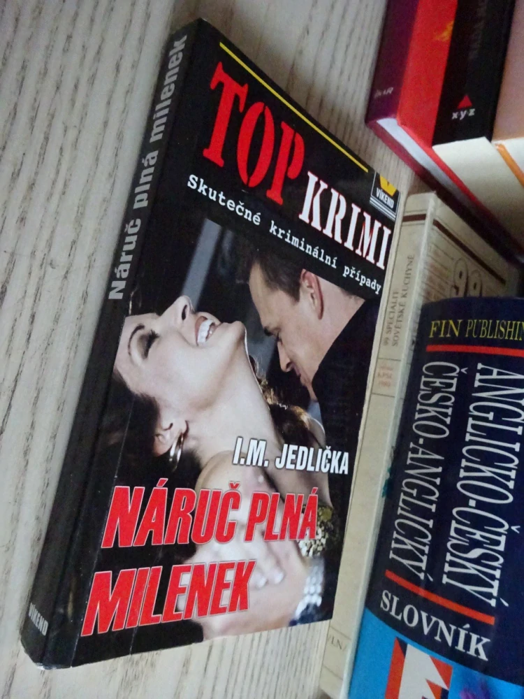 NÁRUČ PLNÁ MILENEK, I. M. JEDLIČKA, TOP KRIMI, **an