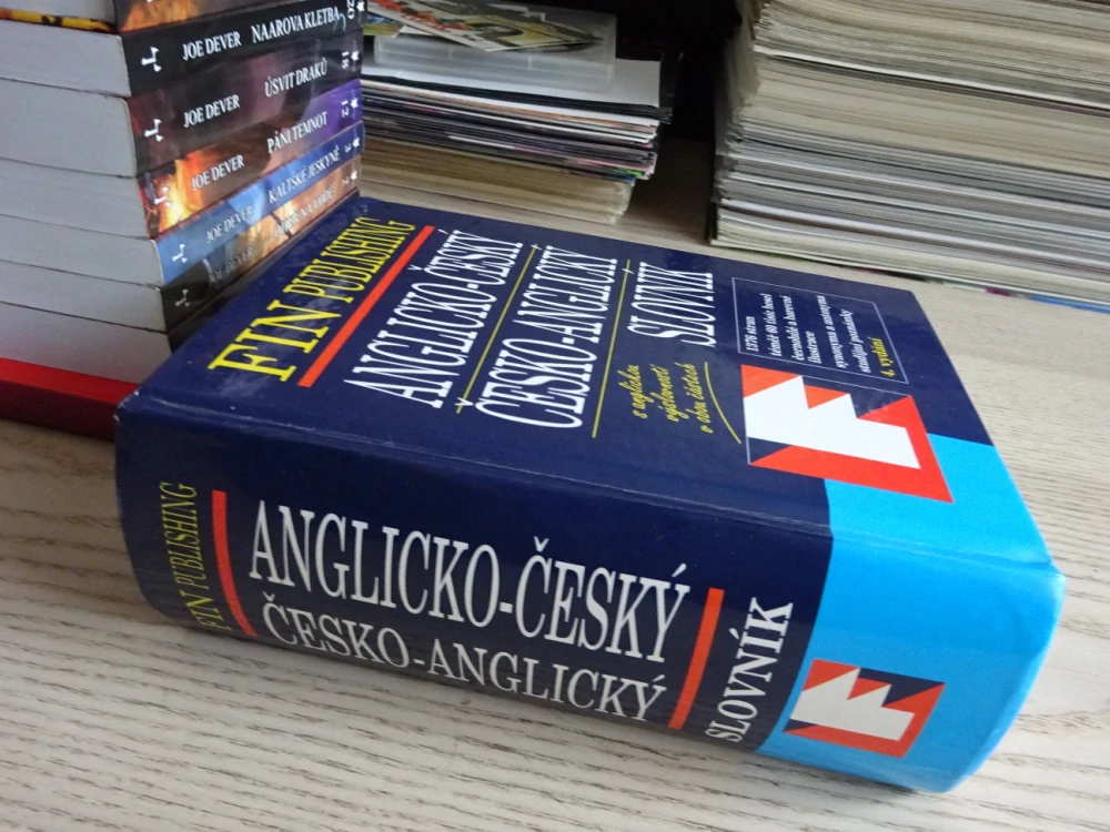 ANGLICKO-ČESKÝ, ČESKO-ANGLICKÝ SLOVNÍK, **an