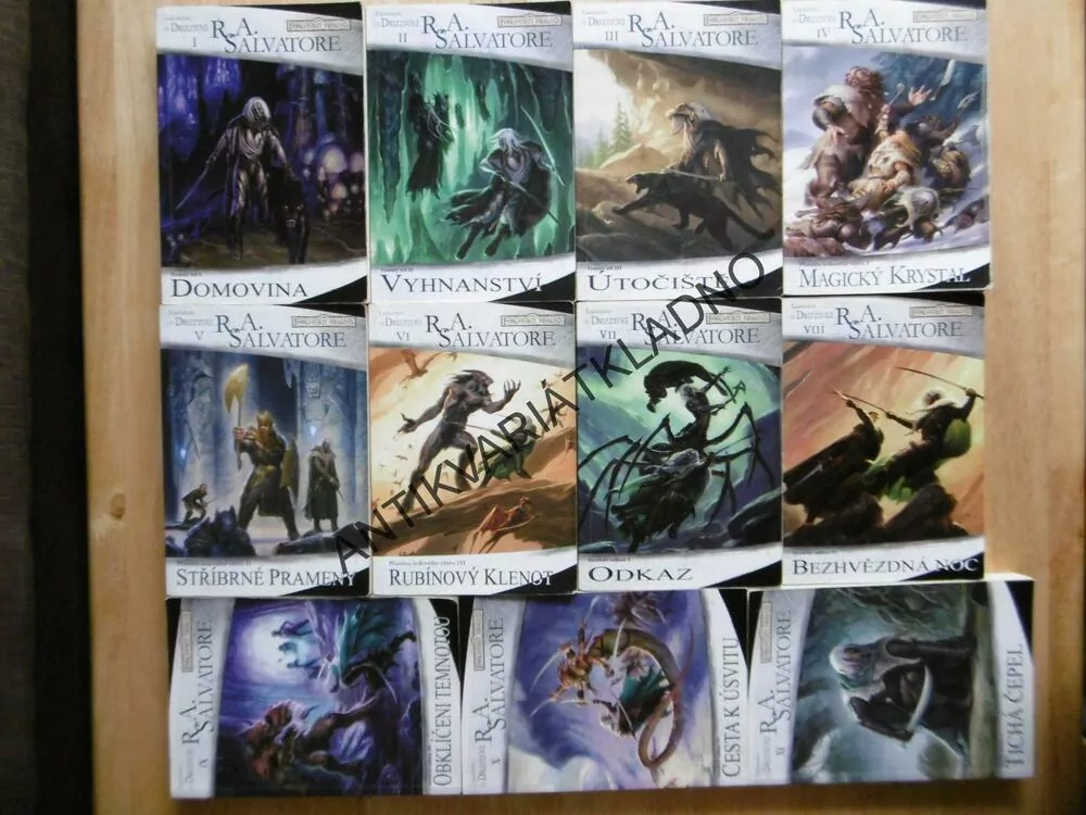 LEGENDA O DRIZZTOVI,1-11, TEMNÝ ELF, R.A. SALVATORE