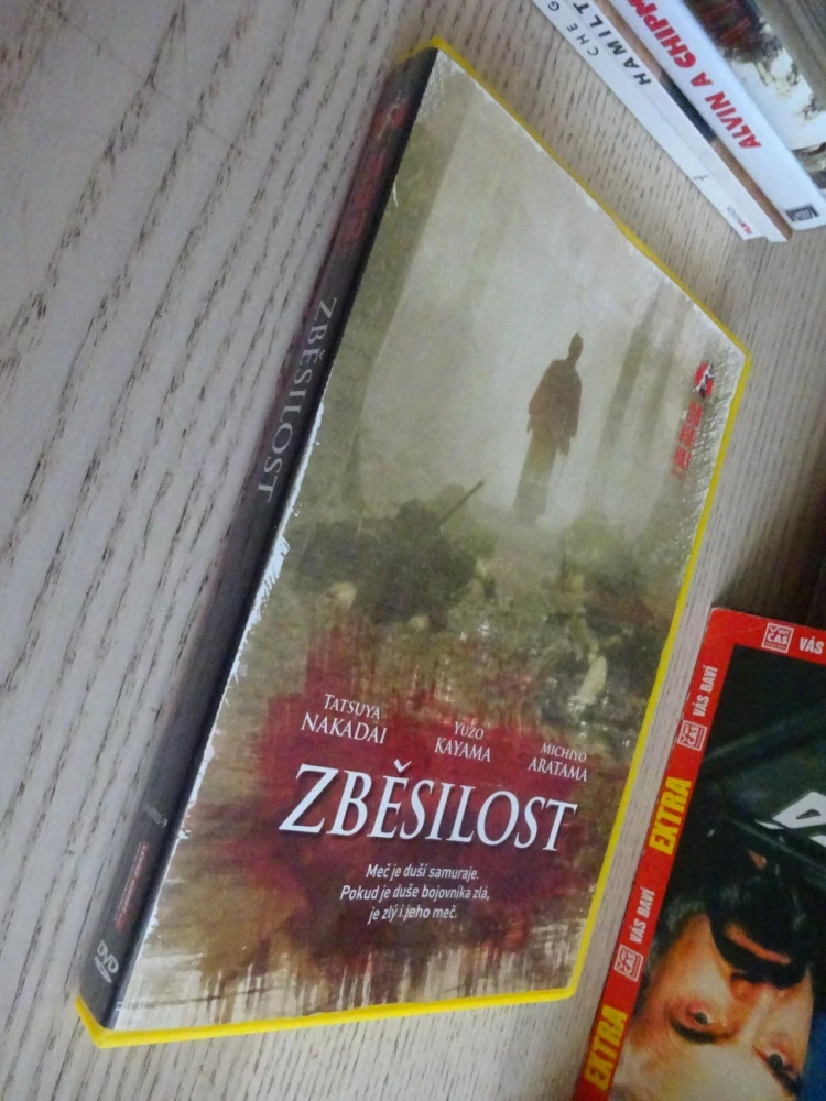 ZBĚSILOST, DVD FILM