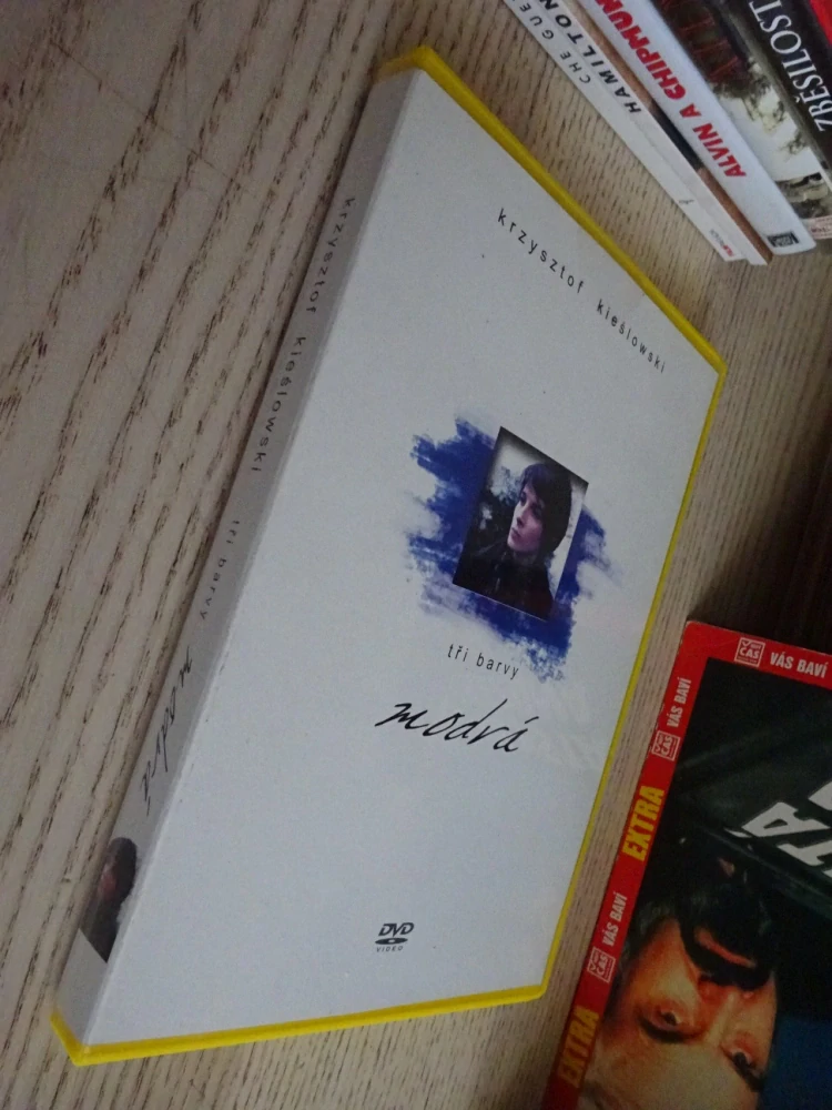 MODRÁ, TŘI BARVY, DVD FILM