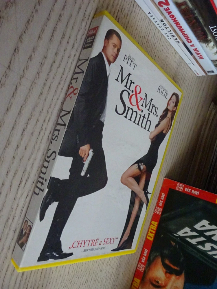 MR. A MRS.SMITH, PAN A PANÍ SMITHOVI, DVD FILM