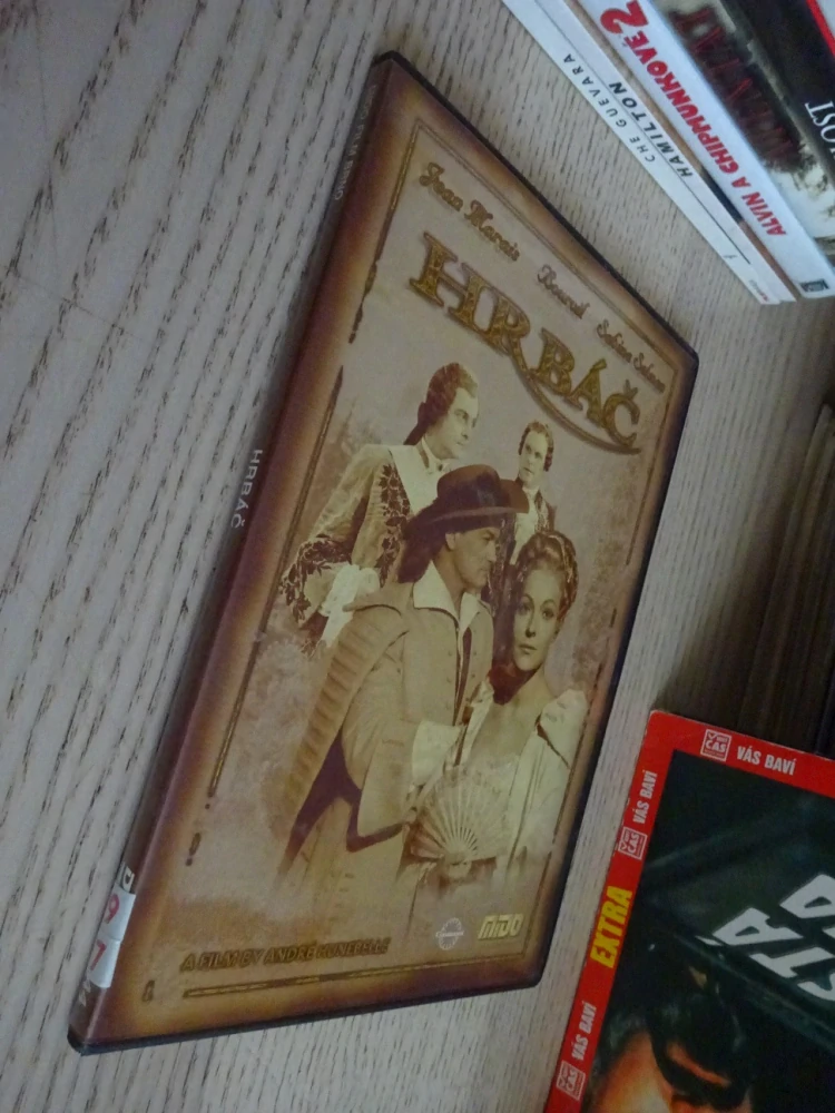 HRBÁČ, JEAN MARAIS, BOURVIL, SELMAN, DVD FILM