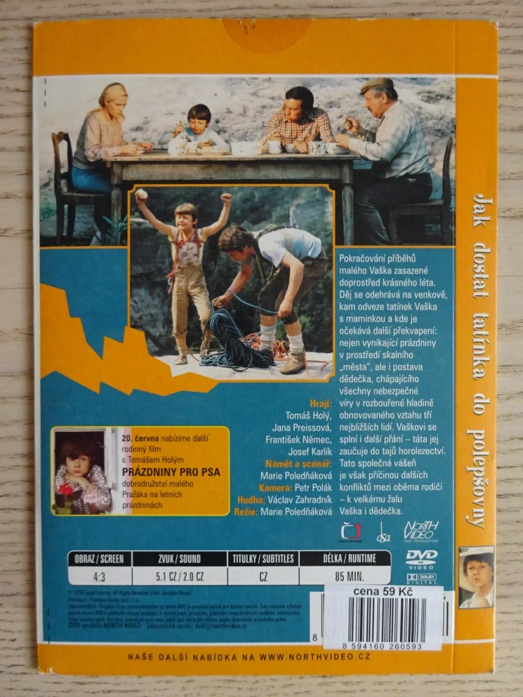 JAK DOSTAT TATÍNKA DO POLEPŠOVNY, DVD FILM