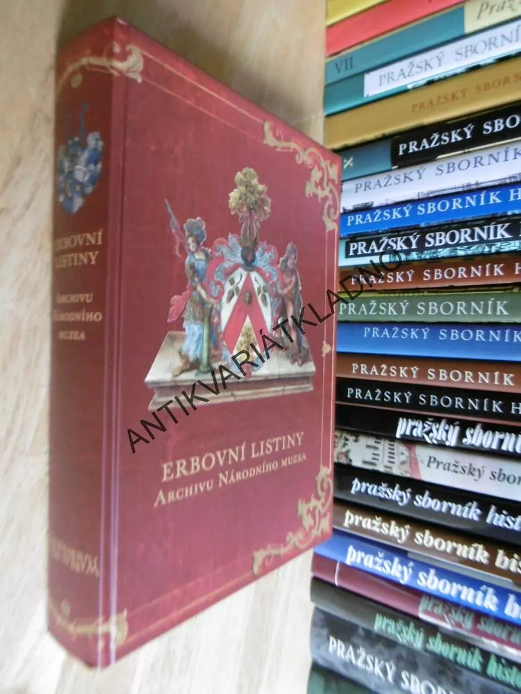 ERBOVNÍ LISTINY ARCHIVU NÁRODNÍHO MUZEA, HERALDIKA, ERBY,FIALA, KREJČÍK, P-A