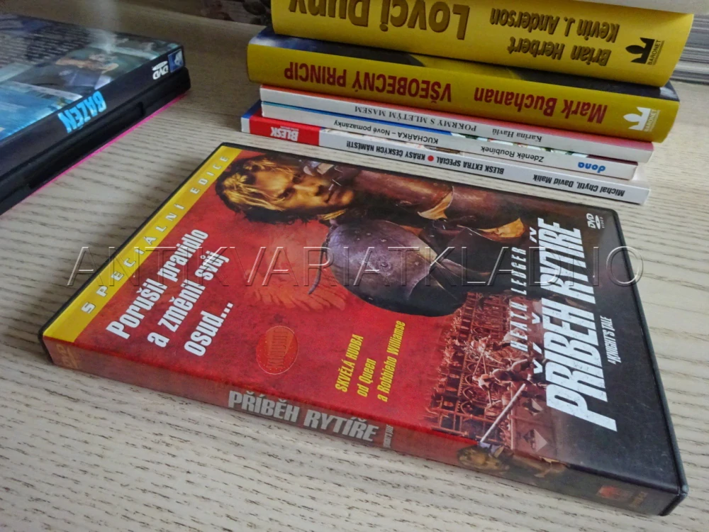 PŘÍBĚH RYTÍŘE, DVD FILM