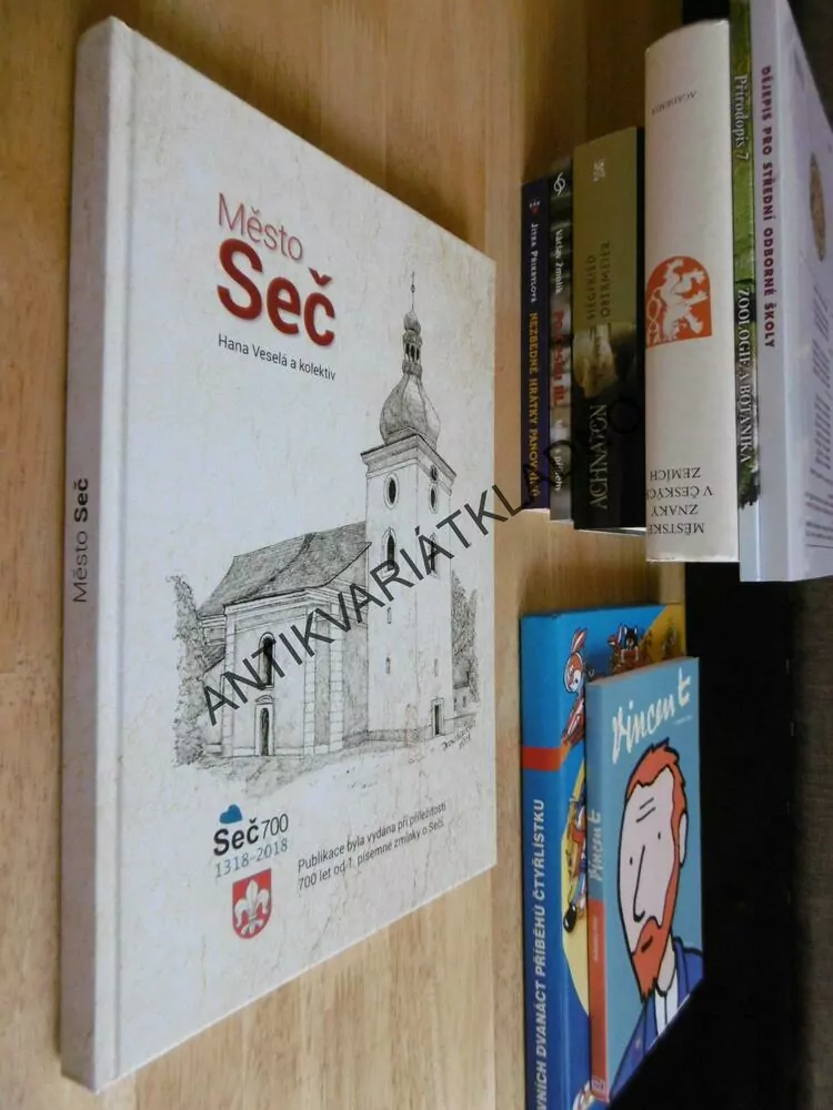 MĚSTO SEČ, HANA VESELÁ, SEČ 700 LET, 1318-2018