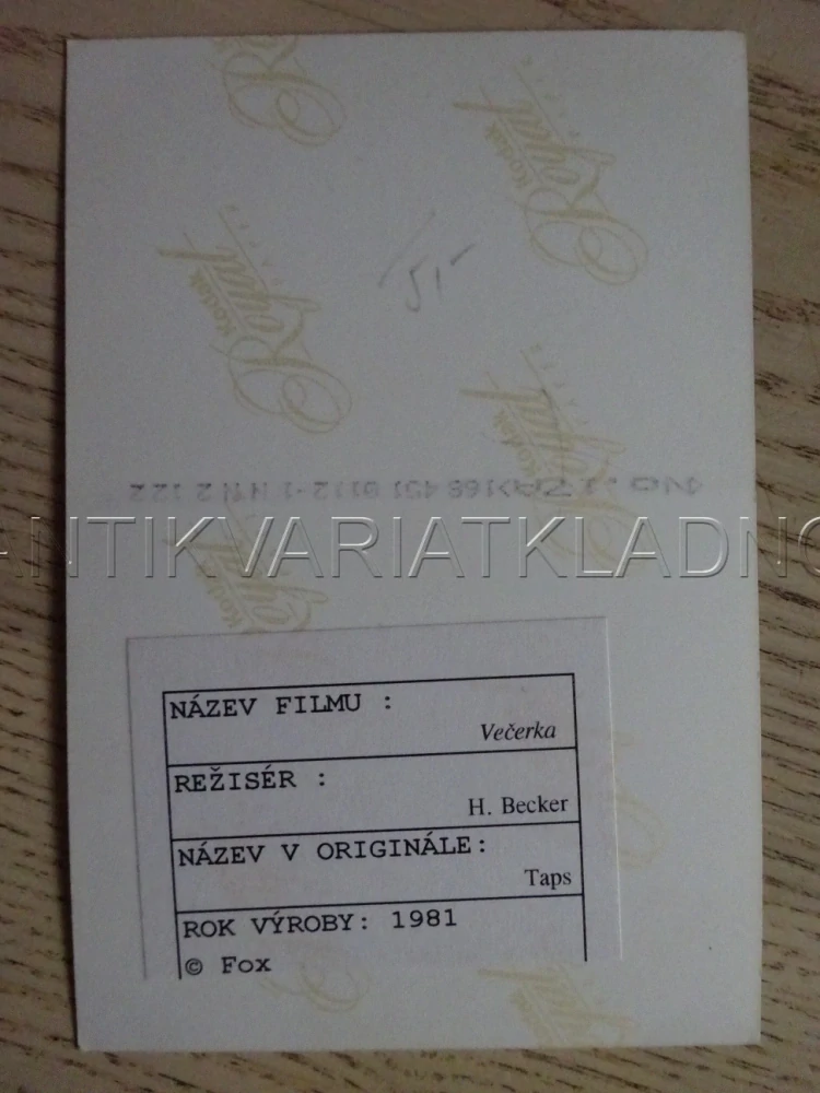 FOTOGRAFIE - G. C. SCOTT, VEČERKA
