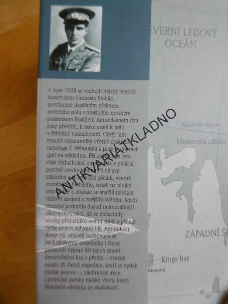 ZTROSKOTÁNÍ NA PÓLU, TRAGÉDIE VZDUCHOLODI ITÁLIA, WILBUR CROSS, **an