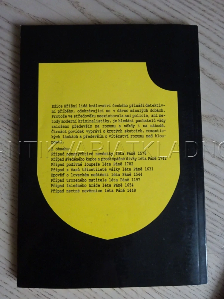 HŘÍŠNÍ LIDÉ KRÁLOVSTVÍ ČESKÉHO 1, JAN ALENSKÝ, **an