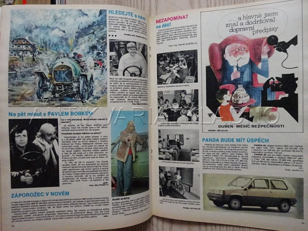 MOTOR, MOTORISTICKÁ SOUČASNOST Č. 3, ROČ. 12, 1980