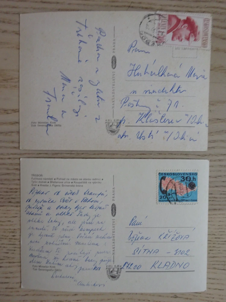 TŘEBOŇ, OKRES JINDŘICHŮV HRADEC, 2 KUSY