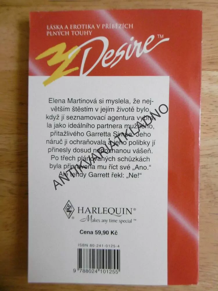 NENAHRADITELNÝ MUŽ, PATTY SALIEROVÁ, **an