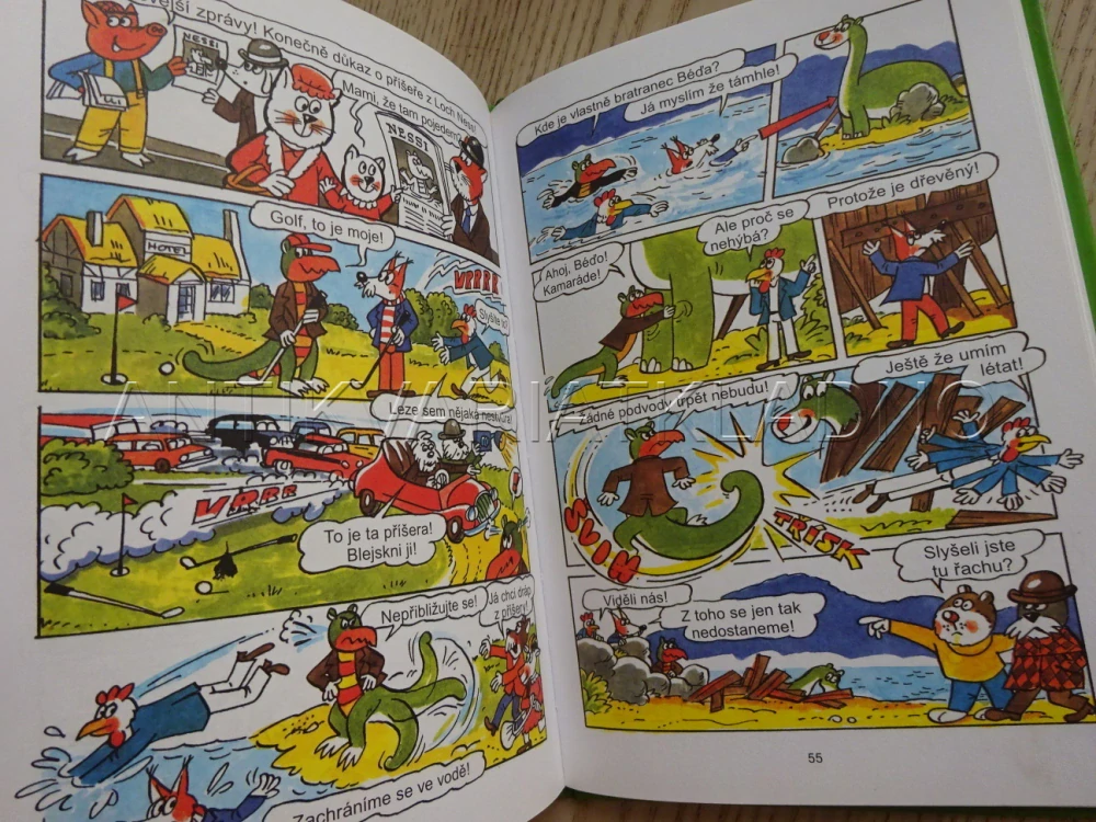 REXÍK ZASAHUJE, ČTYŘLÍSTEK, JAROSLAV NĚMEČEK, KAREL LADISLAV, **an