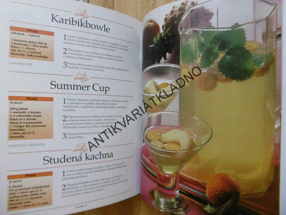 NÁPOJE, ALKOHOLICKÉ I NEALKOHOLICKÉ, DR.OETKER, **an