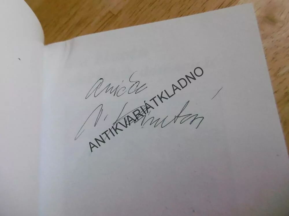 ZE ŽIVOTA SKŘÍTKŮ DOMÁCÍCH, KLIMTOVÁ -AUTOGRAM,