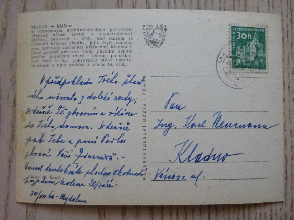 TŘEBOŇ, KLÁŠTER, OKRES JINDŘICHŮV HRADEC