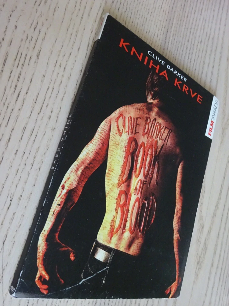KNIHA KRVE, DVD FILM