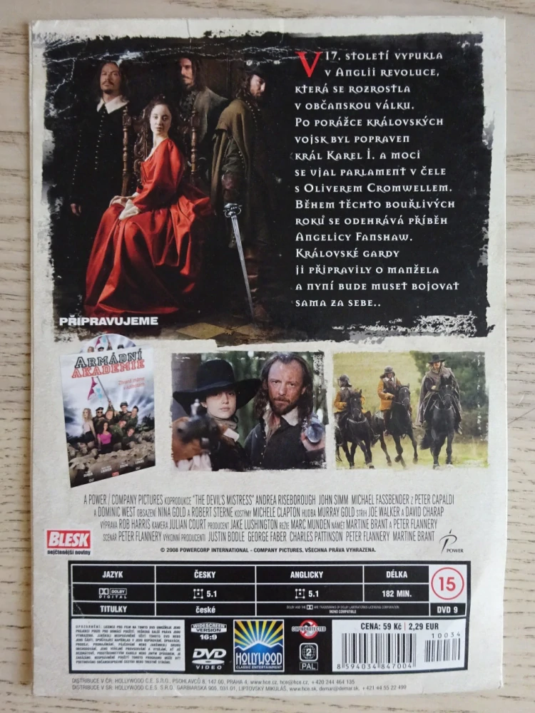 ĎÁBLOVA POUTA, DVD FILM