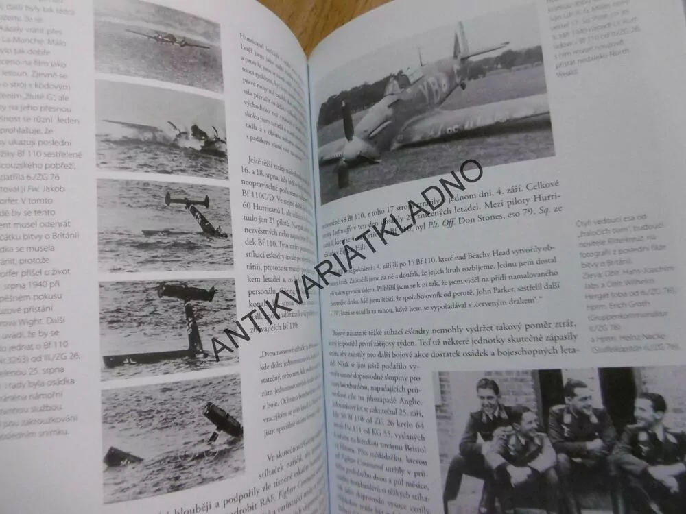 HURRICANE I VS BF 110, EVROPA 1940, TONY HOLMES, **an