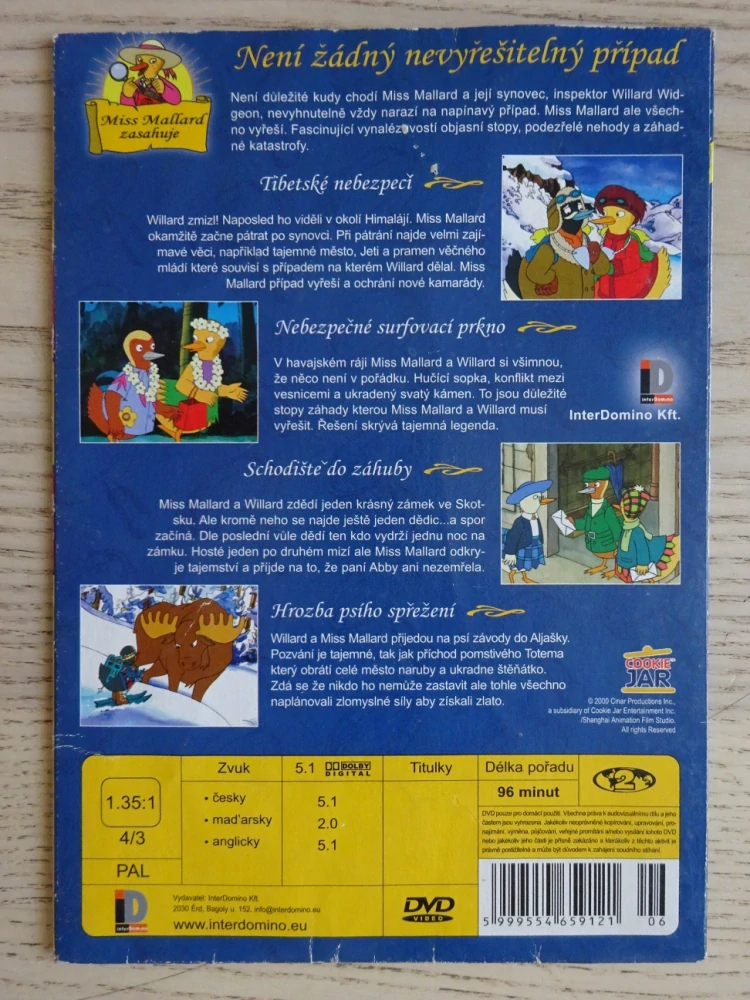 MISS MALLARD ZASAHUJE 3., DVD FILM