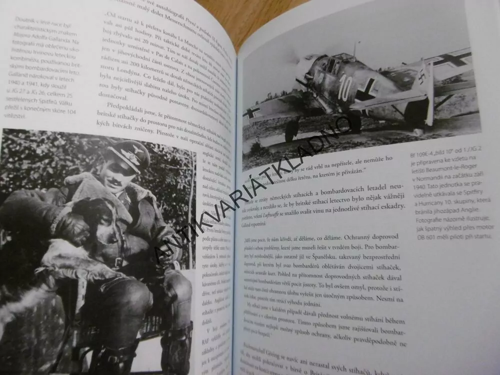 SPITFIRE VS BF 109, BITVA O BRITÁNII, TONY HOLMES