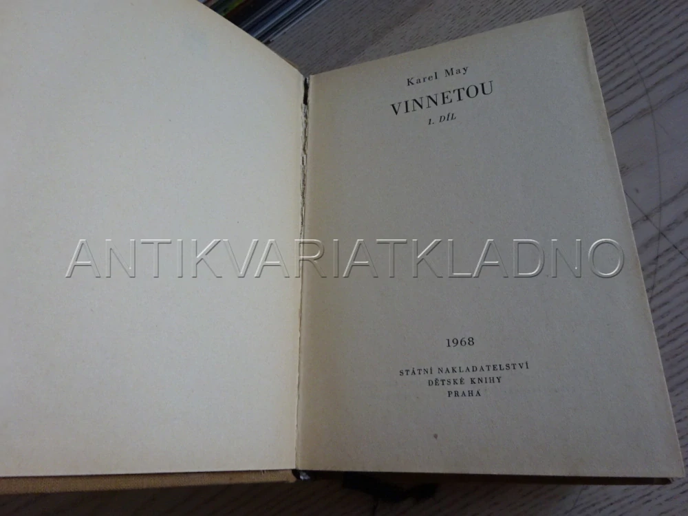 VINNETOU, 1-3, KAREL MAY, ZDENĚK BURIAN, **an