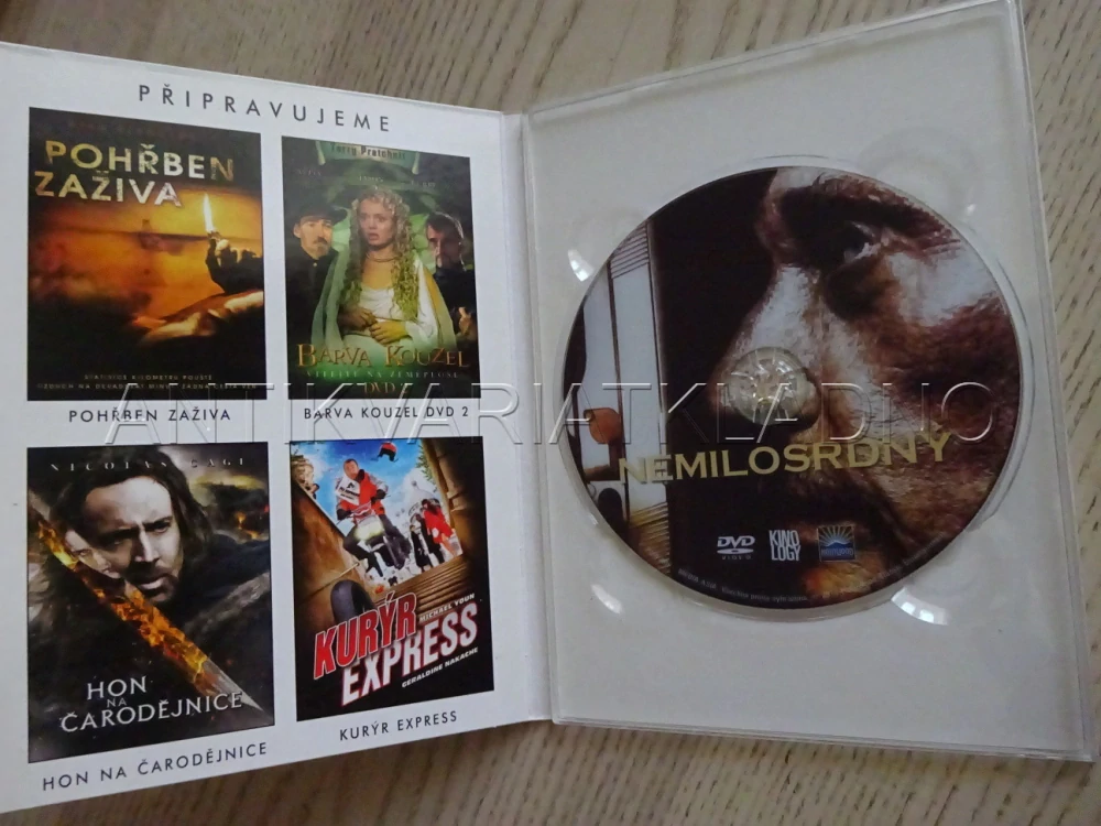 NEMILOSRDNÝ, DVD FILM